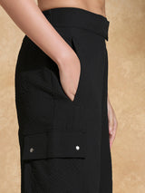 Shop-TraqPace Cargo Pants Black