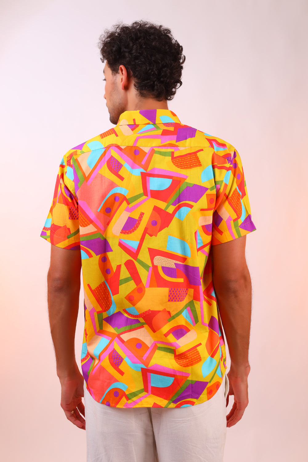 Orange Candy Shirt For Men