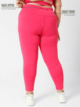 Shop-Ath Perform 7/8 High Waist Leggings Sparkling Cosmo Plus