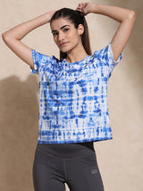Shop-Shibori Wicking Tee Indigo