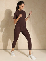 Shop-Traqfit Raglan Tee Java
