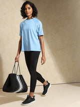 Shop-Traqfit Raglan Tee Cerulean
