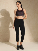 Shop-Leopard High Impact Action Bra With Clasp