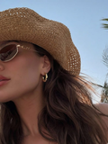 Textured Small Hoop Earrings