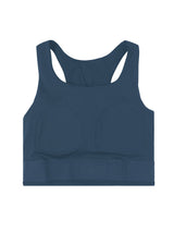 Shop-High Impact Action Bra With Clasp Aegean Blue