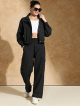 Shop-TraqPace Cargo Pants Black