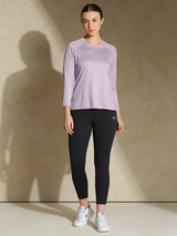 Shop-Aero TraqDry Long Sleeve Tee Lilac