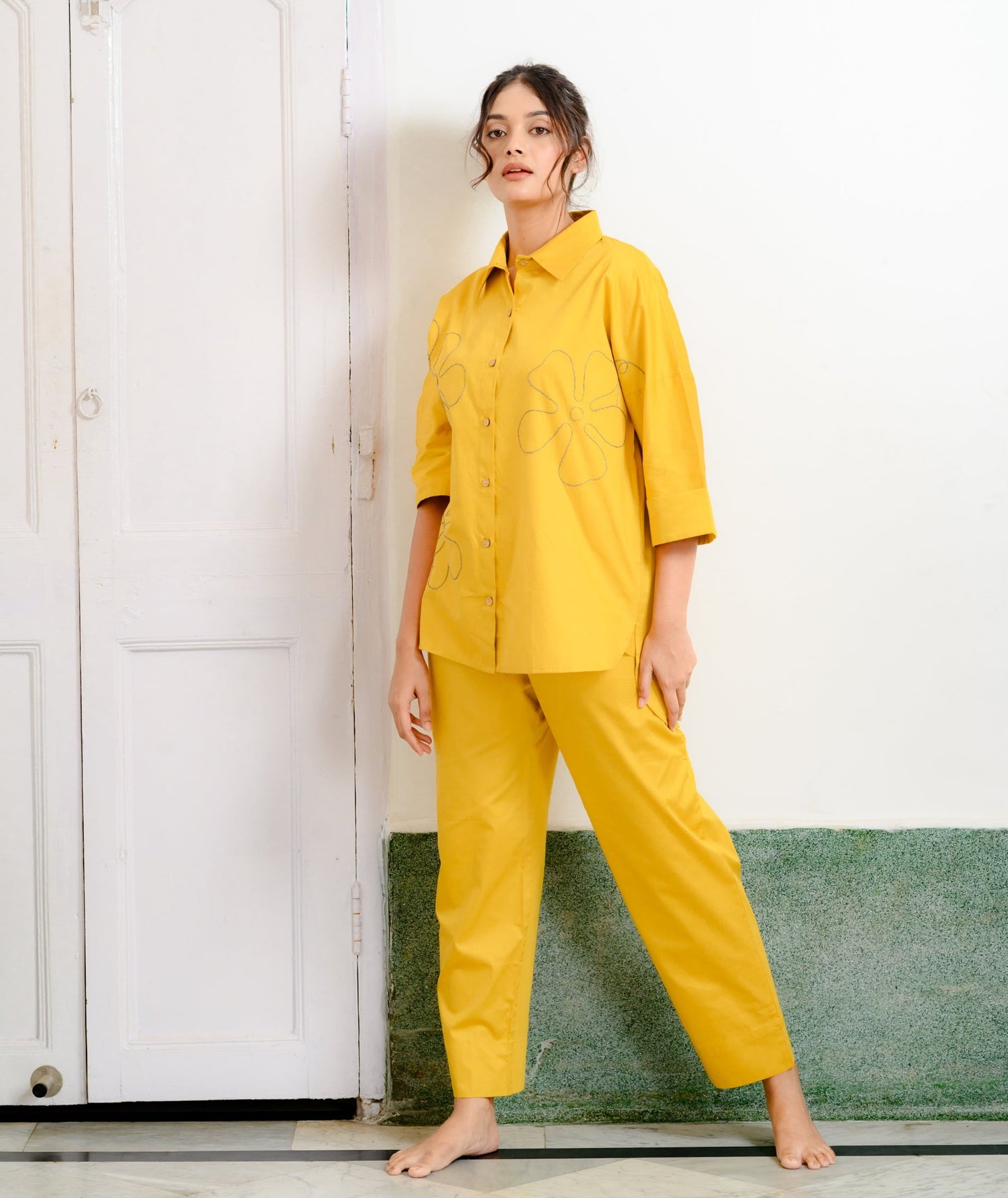 Unwind in Style - Your Everyday Comfort Pajama Set