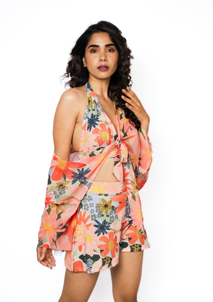 Wildflower – Floral 3-Piece Swim Set