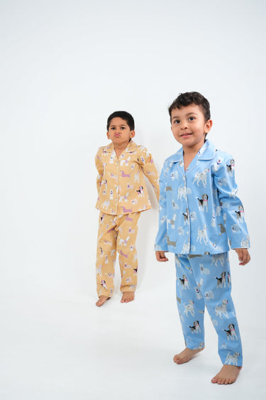 Pawfect Pals – Unisex Cotton Night Suit