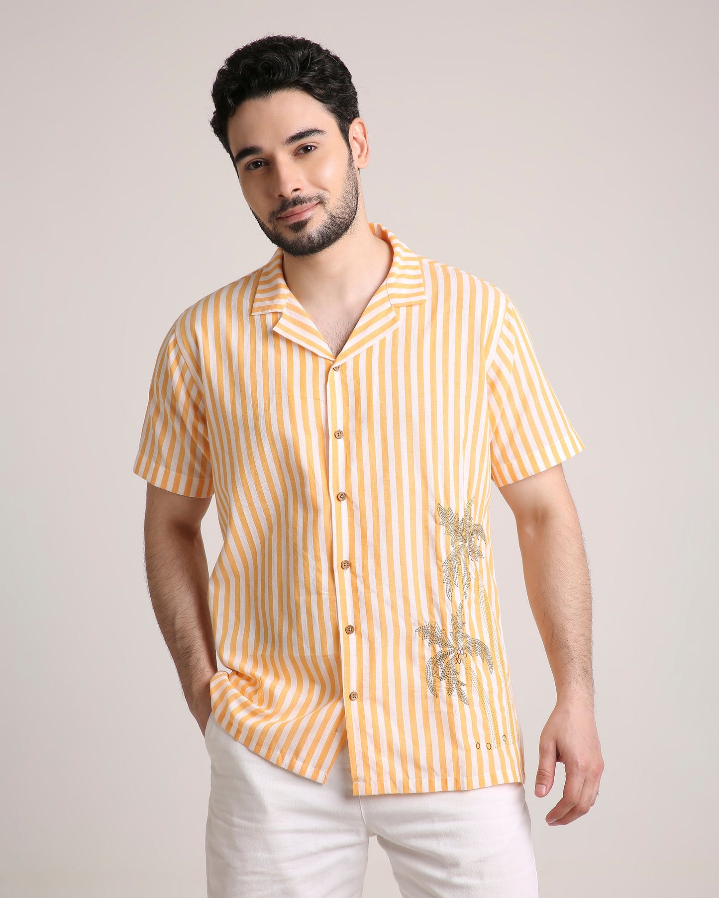 Palm Breeze Shirt For Men