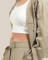 Shop-TraqPace Jacket Stone Beige