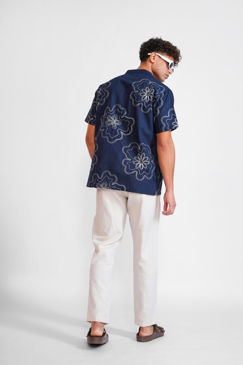 Buta Blue Shirt For Men