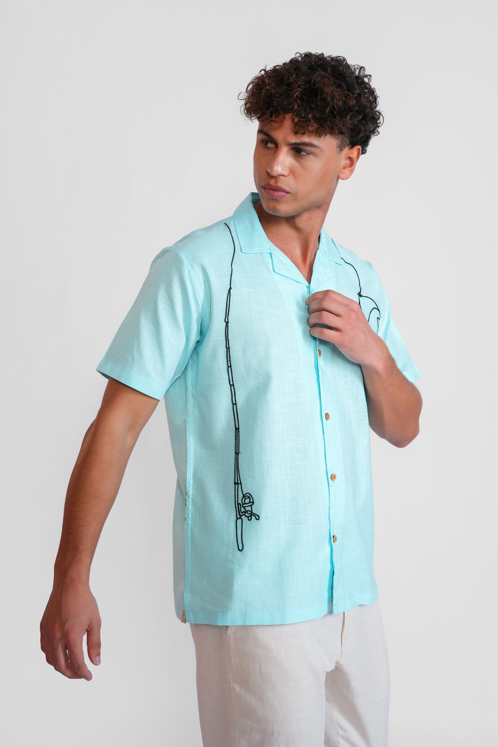 Fish & Crab Shirt For Men