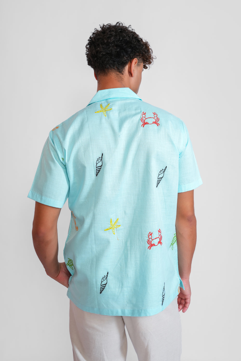 Fish & Crab Shirt For Men
