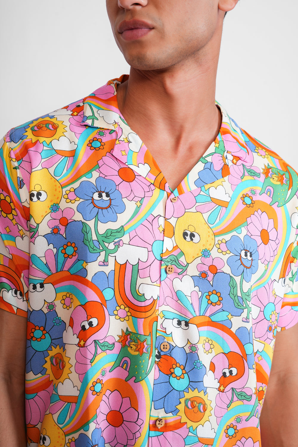 Cosmic Swirl Shirt For Men