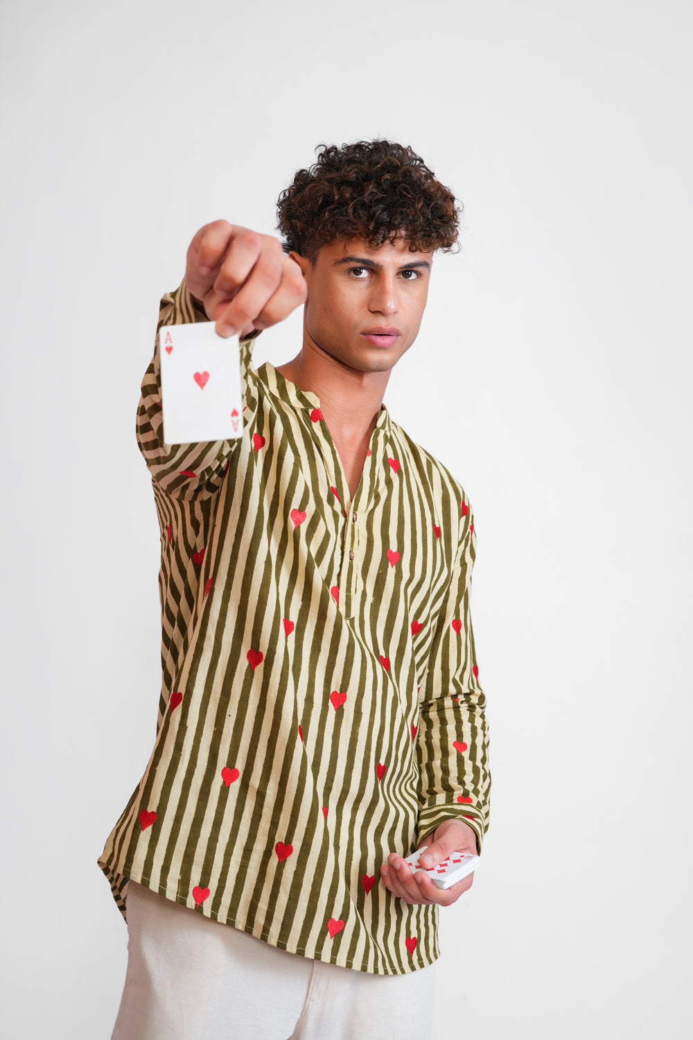 Ace Of Hearts Shirt For Men