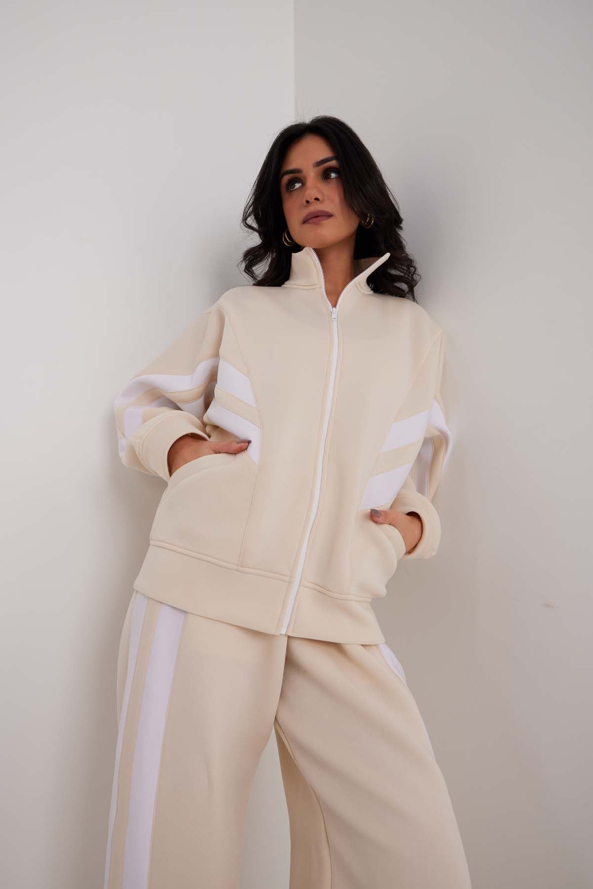 Whiteout Zip-through 3 Piece Tracksuit