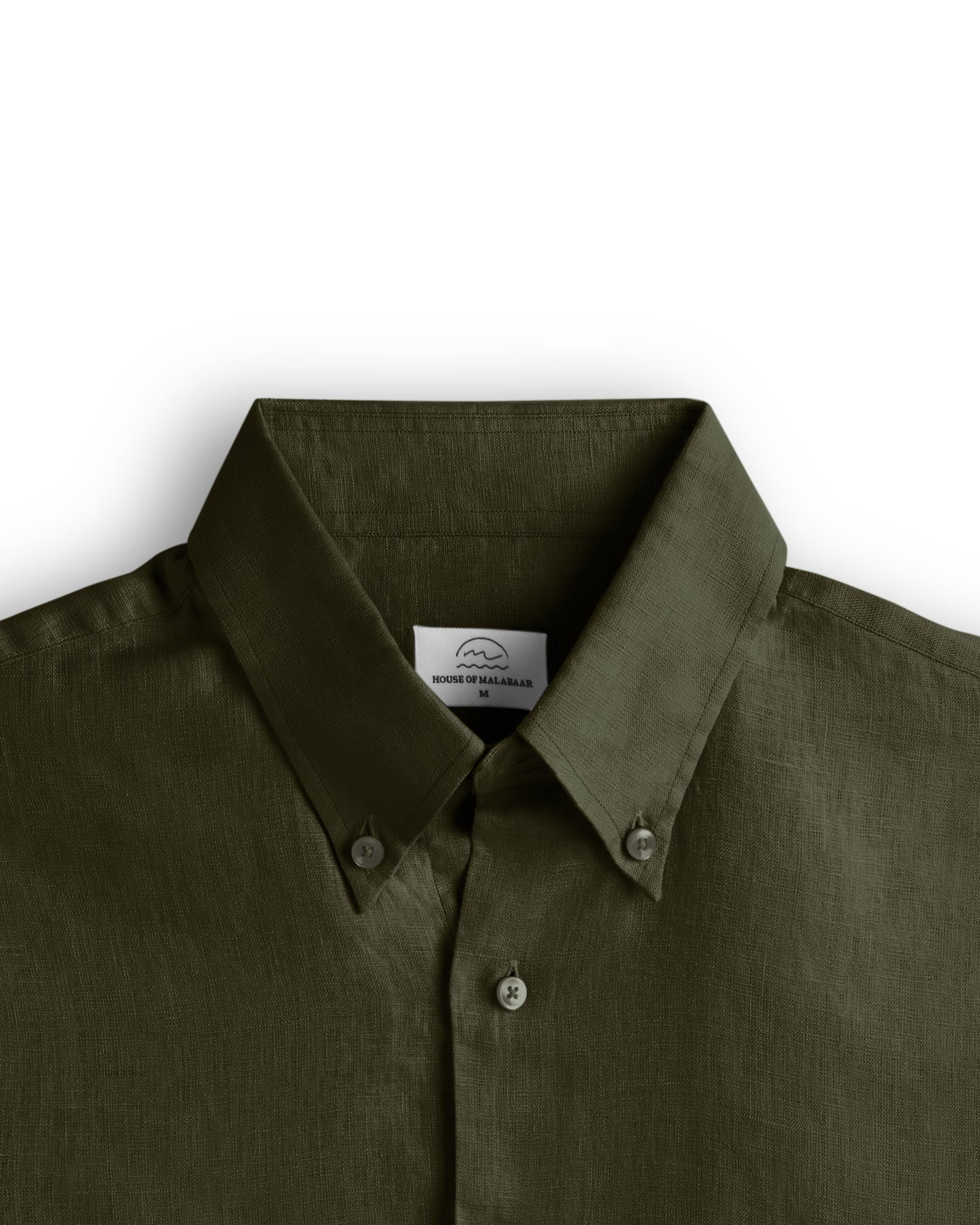 Olive Green Button Down Shirt