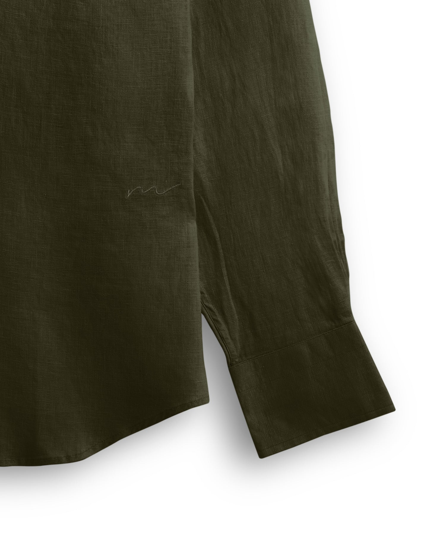 Olive Green Button Down Shirt