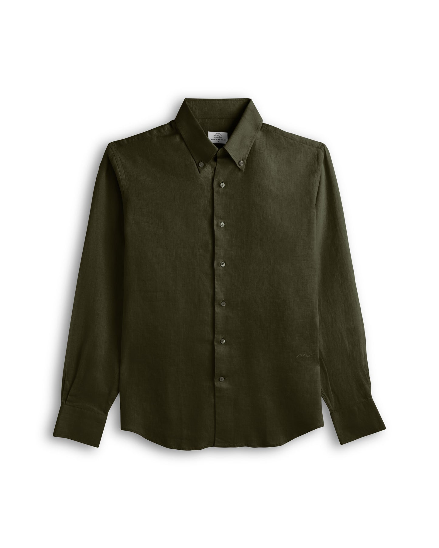 Olive Green Button Down Shirt