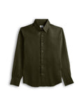 Olive Green Button Down Shirt