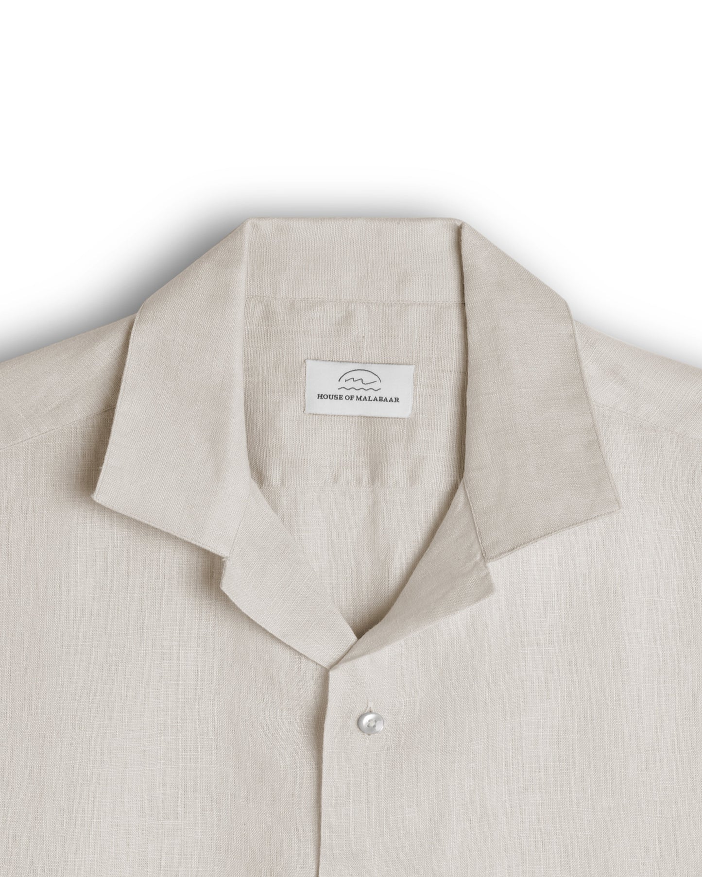 Sand Cuban Collar Shirt