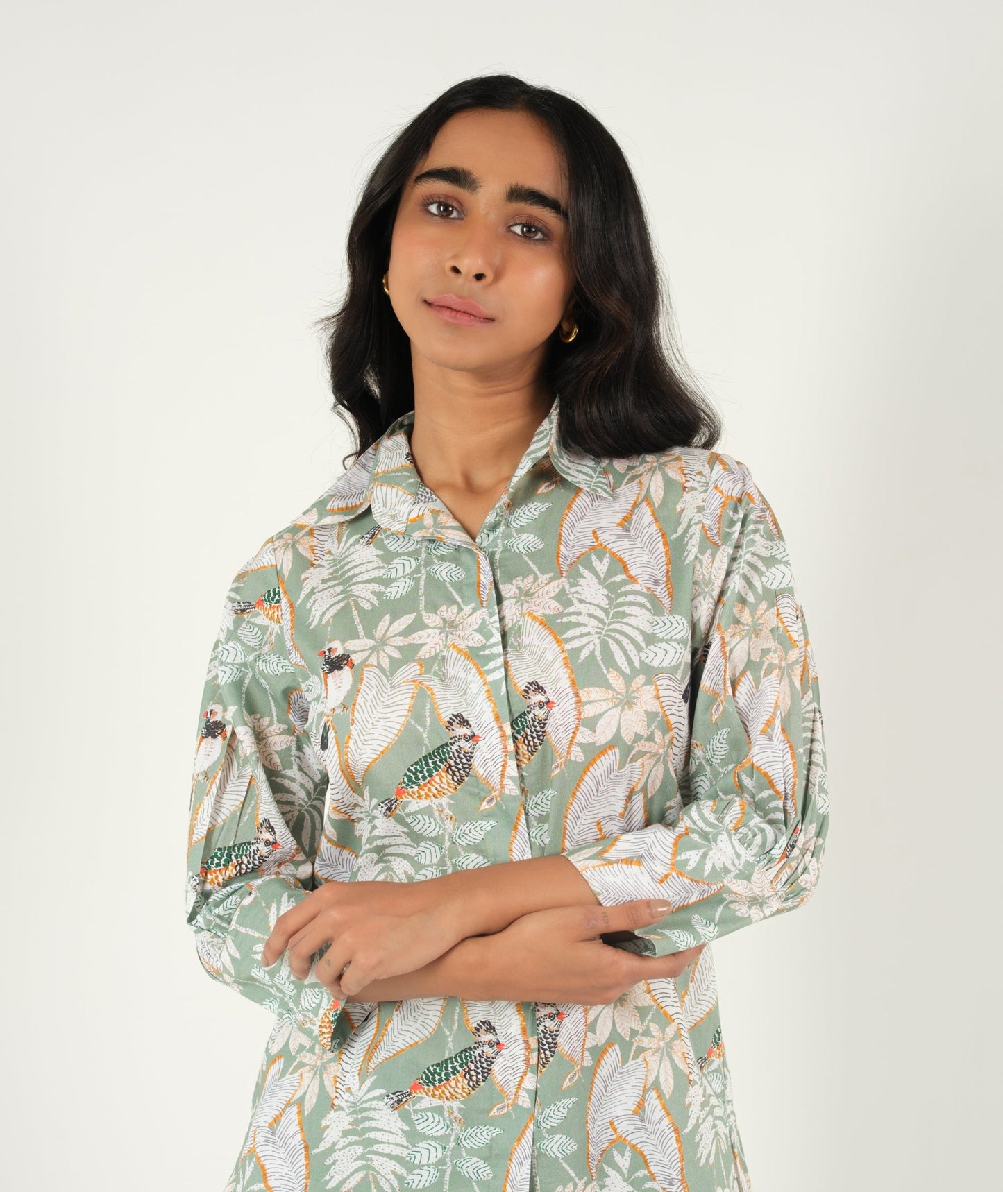 Serene Tropics - Printed Co-ord Set