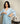 Soft Whispers – Powder Blue Satin Lace Robe Set