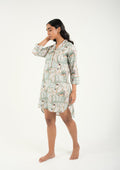 Tropical Nights, Timeless Style – Printed Sleep Shirt