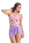 Flora One Shoulder Swimdress