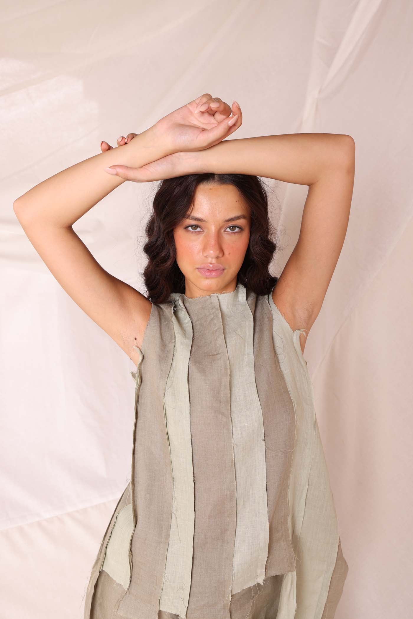 Brick Color Block Co-ord Set