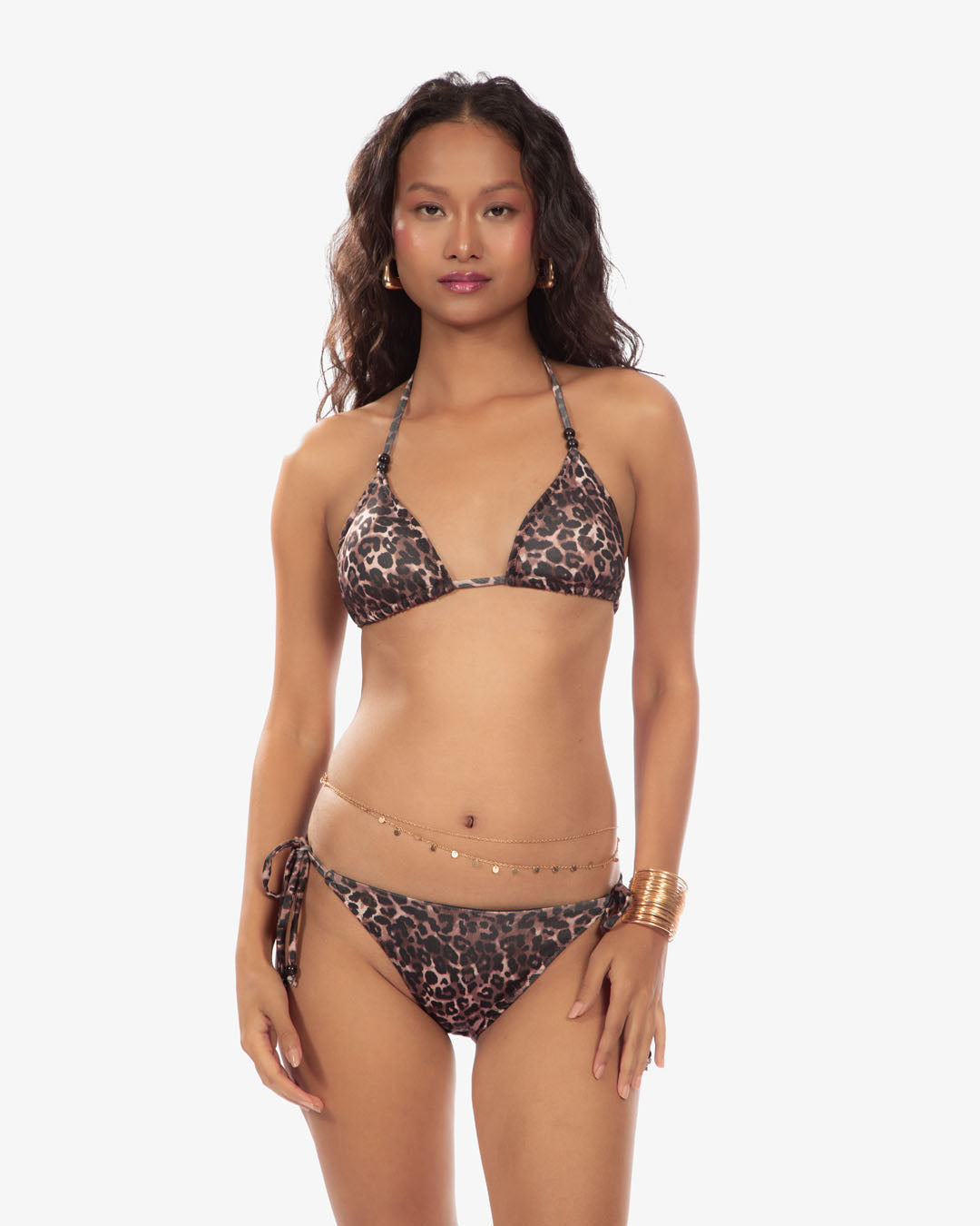 Leopard Print Bikini Bottom