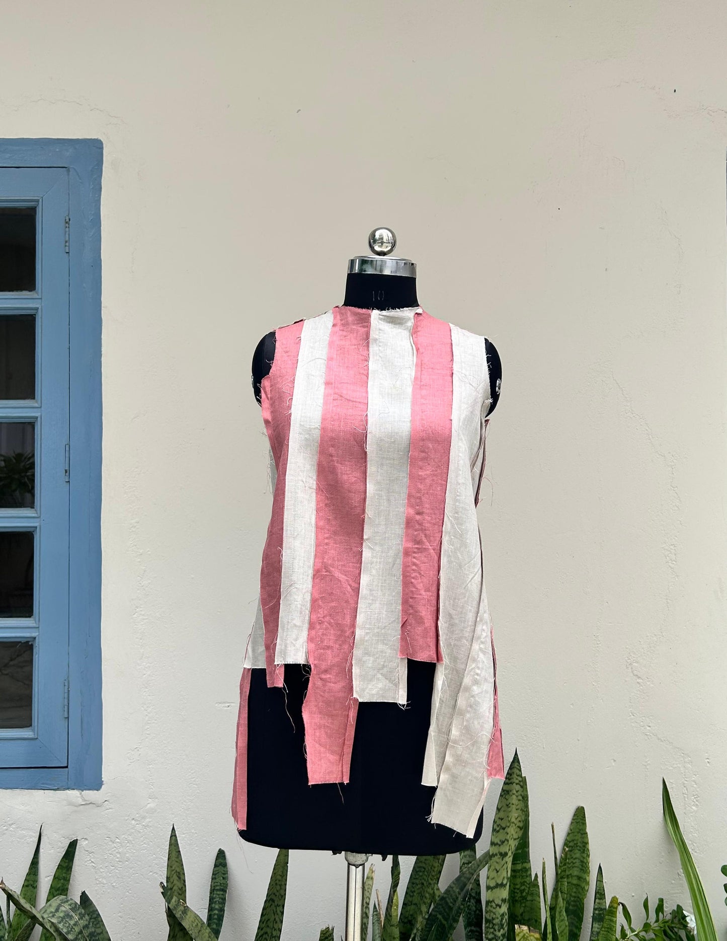 Brick Color Block Top