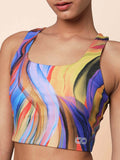 Shop-High Impact Action Bra With Clasp Radiance Print