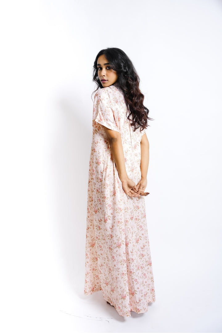 Blush Petal - Satin Nighty