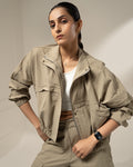 Shop-TraqPace Jacket & Cargo Pants Stone Beige