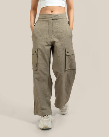 Shop-TraqPace Jacket & Cargo Pants Stone Beige
