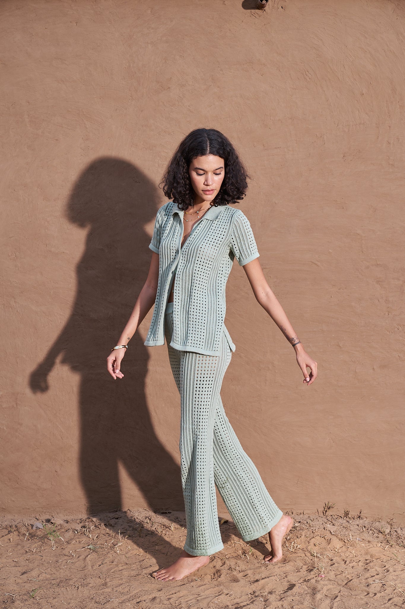 Isabella Co-ord Set - Sage Green