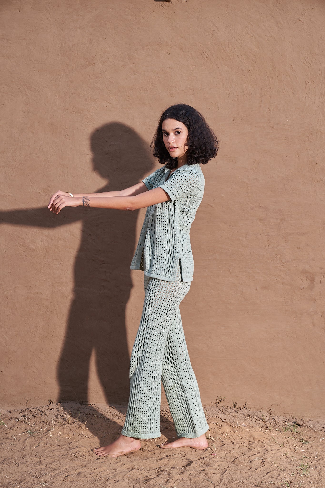 Isabella Co-ord Set - Sage Green