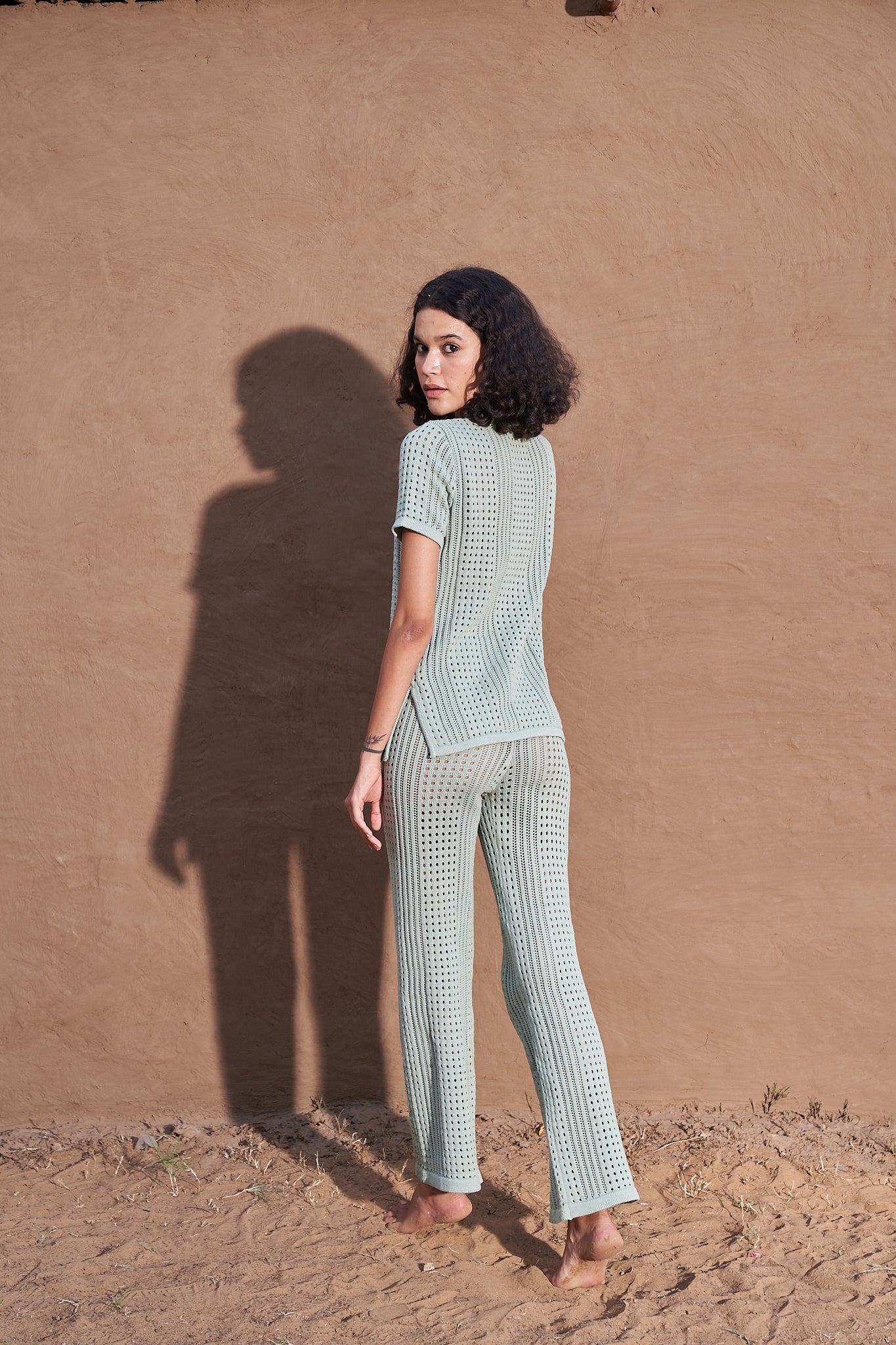 Isabella Co-ord Set - Sage Green