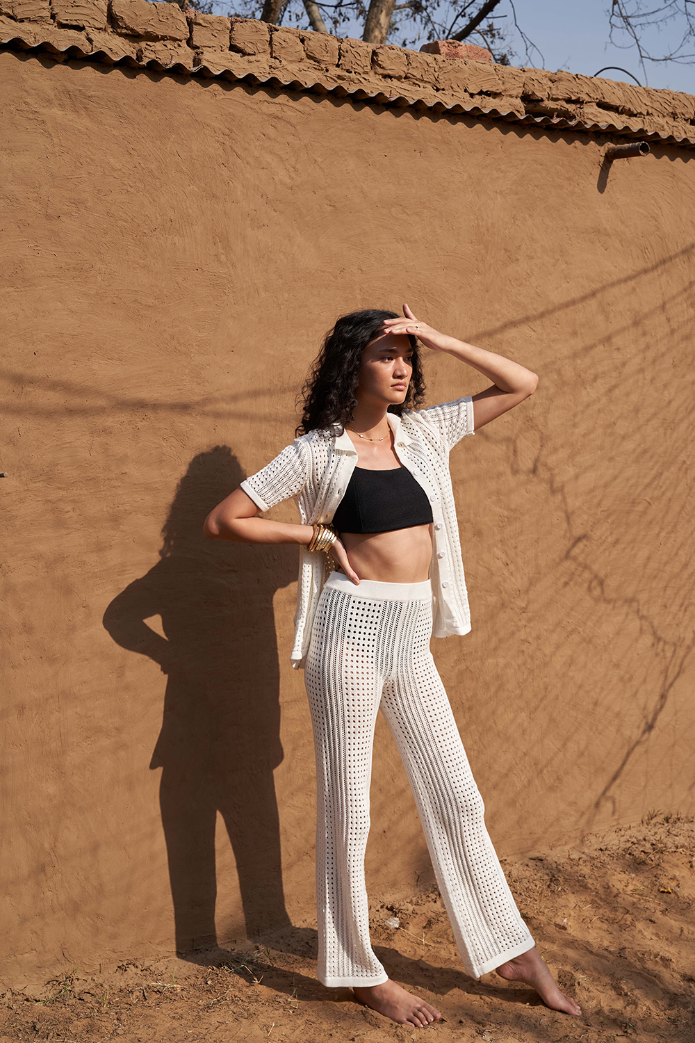 Isabella Co-ord Set - White