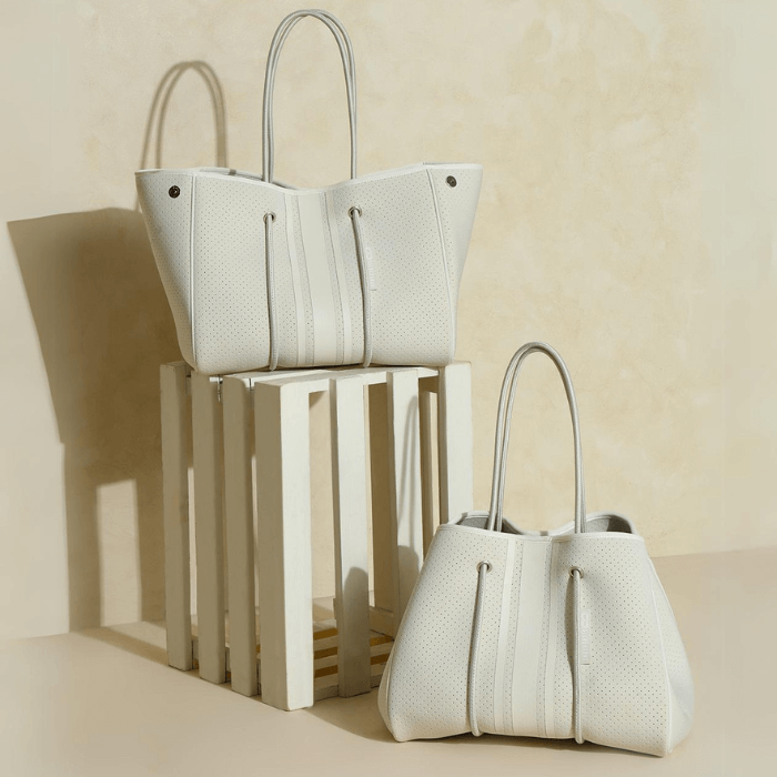 The Traq Tote Beige