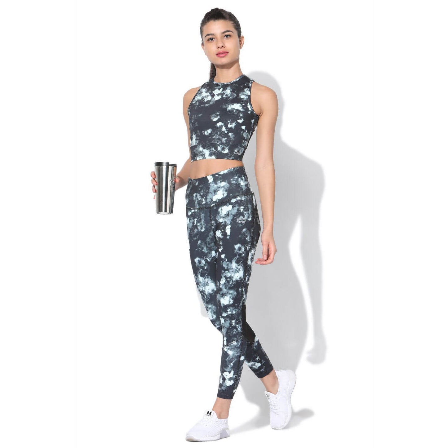 Ath Perform High Waist 7/8 Leggings Dark Blossom