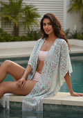 Mint - Lace Cover Up