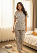 Jungle Jamboree – Women’s Cotton Night Suit