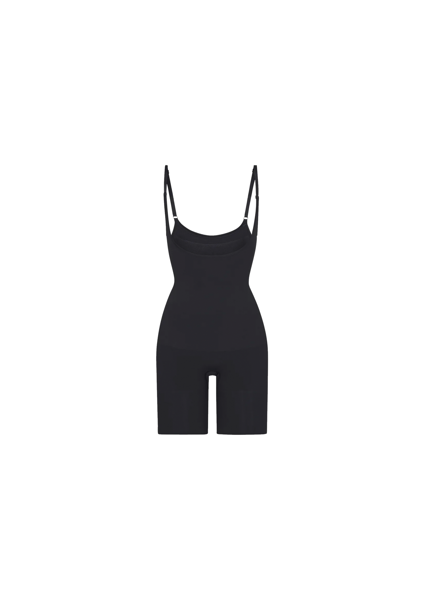 Open Bust Mid Thigh Bodysuit
