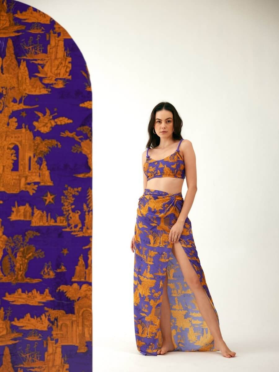 Columbus Bikini Set with Synoro Skirt