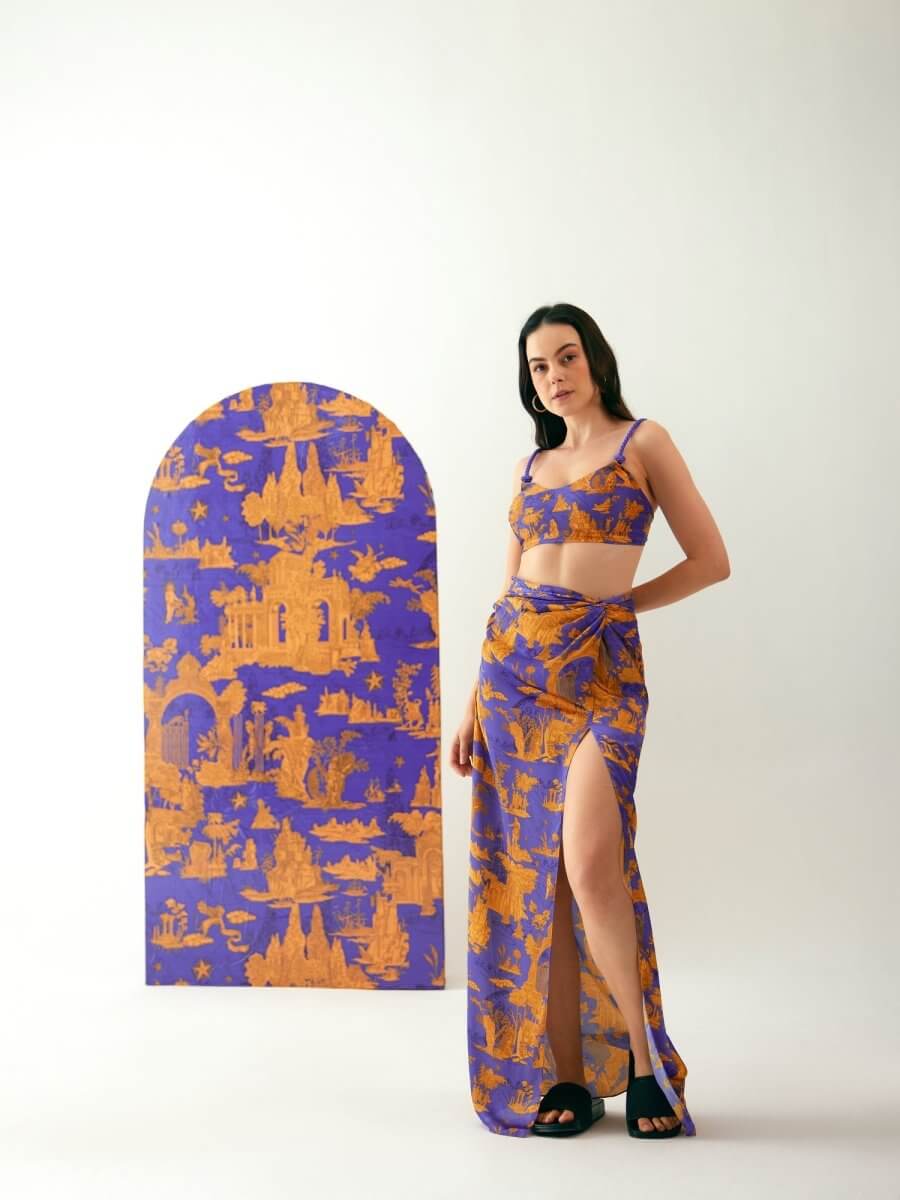Columbus Bikini Set with Synoro Skirt