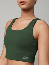 Shop-High Impact Action Bra With Clasp Sage